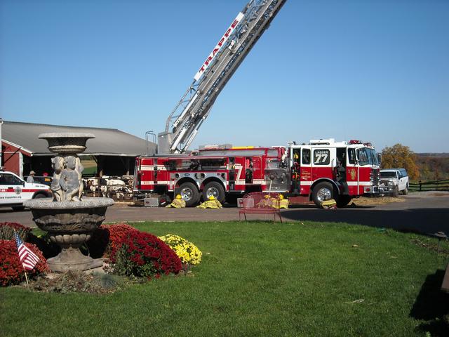 Ladder 77 at Wismer's 2009 Fall Festival