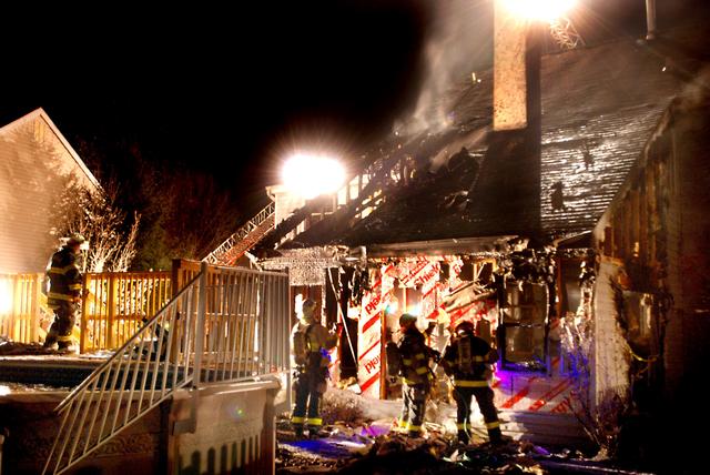 Friday 1-29-2010....4 Calls in 1 Day....2 Working Fires - Trappe Fire ...